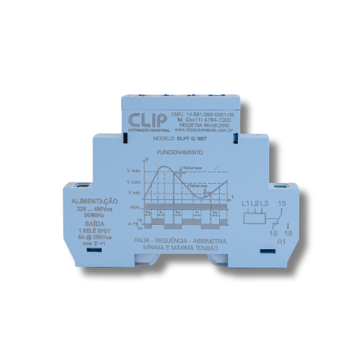 MONITOR DE TENSÃO CLPT 17,5MM - Miniatura 6