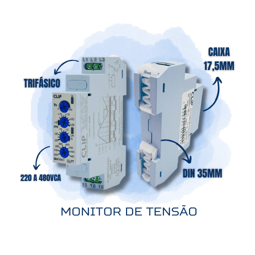 MONITOR DE TENSÃO CLPT 17,5MM