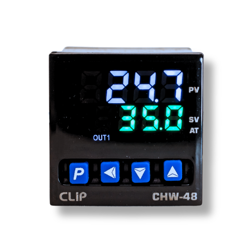 CONTROLADOR DE TEMPERATURA CHW-48 - Miniatura 3