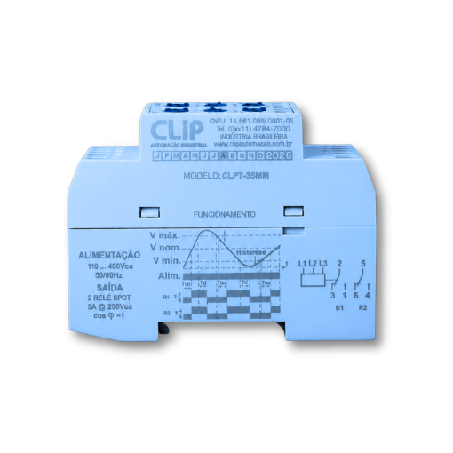 MONITOR DE TENSÃO CLPT 35MM - Miniatura 4