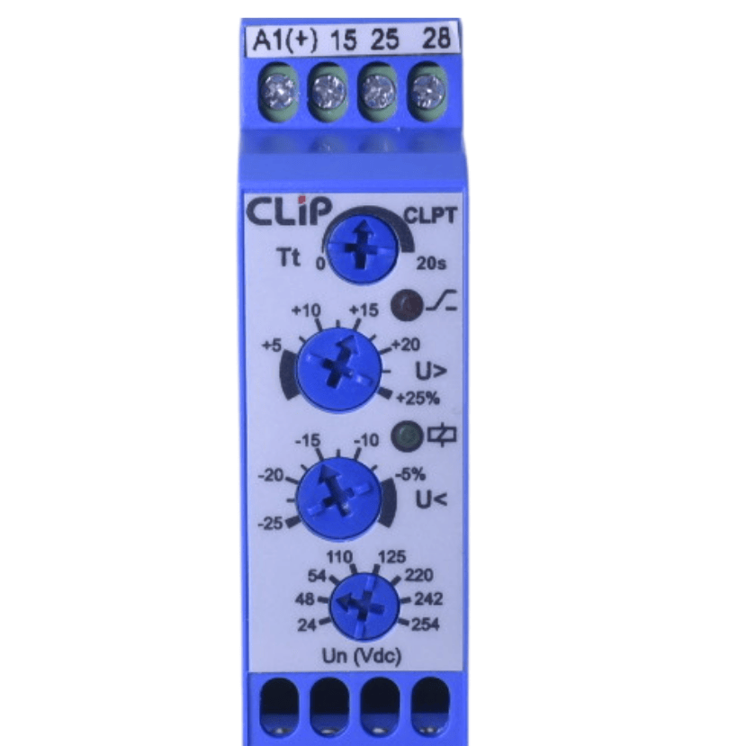 MONITOR DE TENSÃO CLPT VDC 22,5mm - Miniatura 3