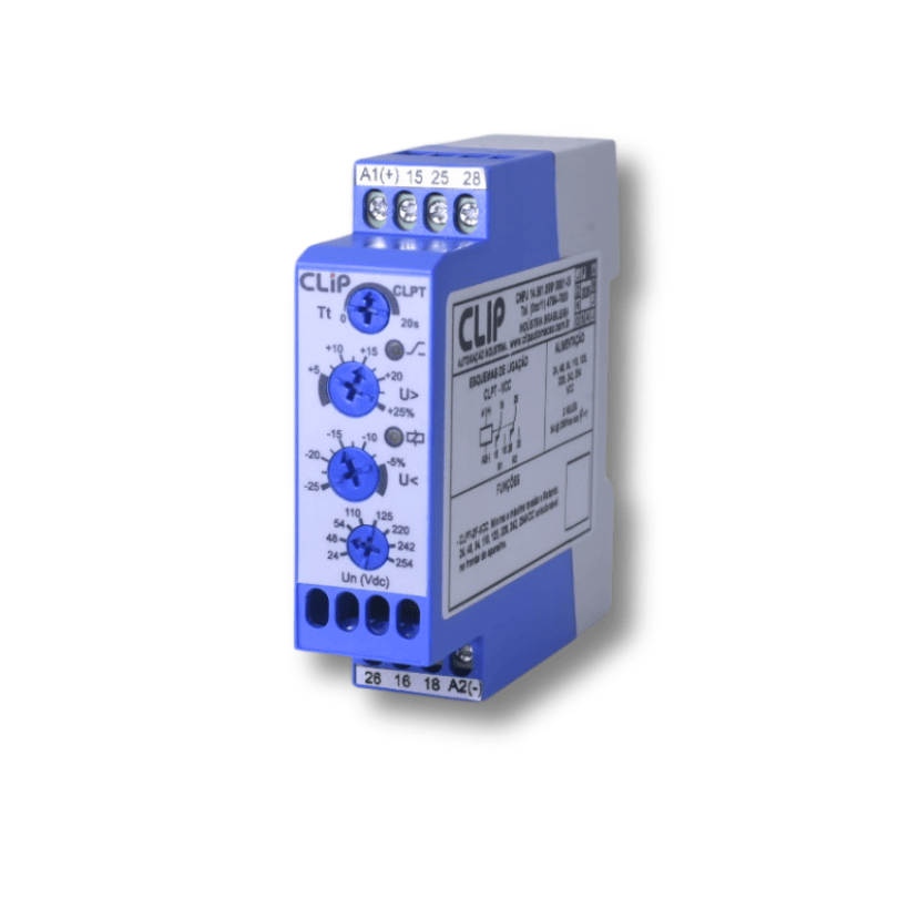MONITOR DE TENSÃO CLPT VDC 22,5mm - Miniatura 2