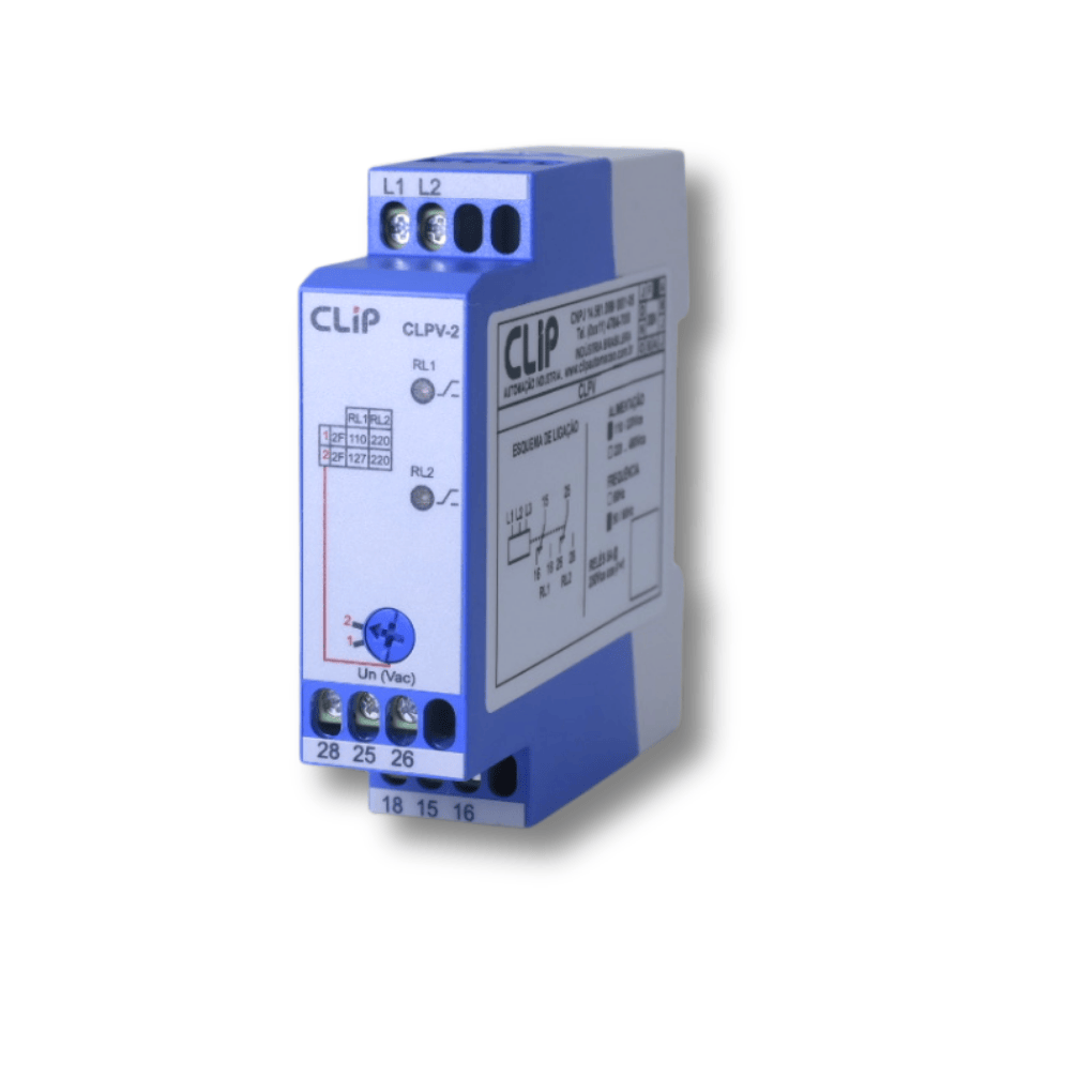 MONITOR DE TENSÃO CLPV-2 22,5MM - Miniatura 2