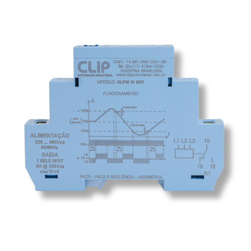 MONITOR DE TENSÃO CLPW 17,5MM - Miniatura 6