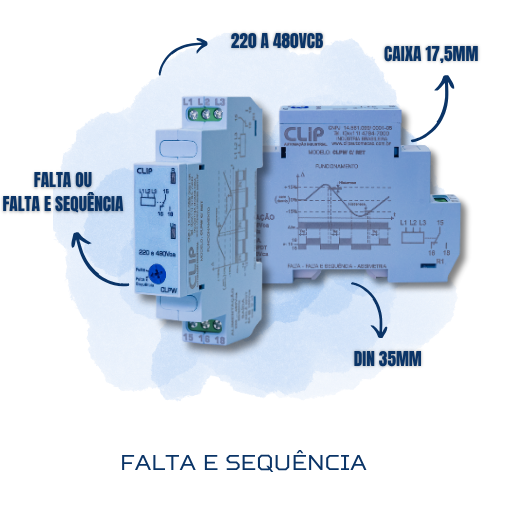 MONITOR DE TENSÃO CLPW 17,5MM