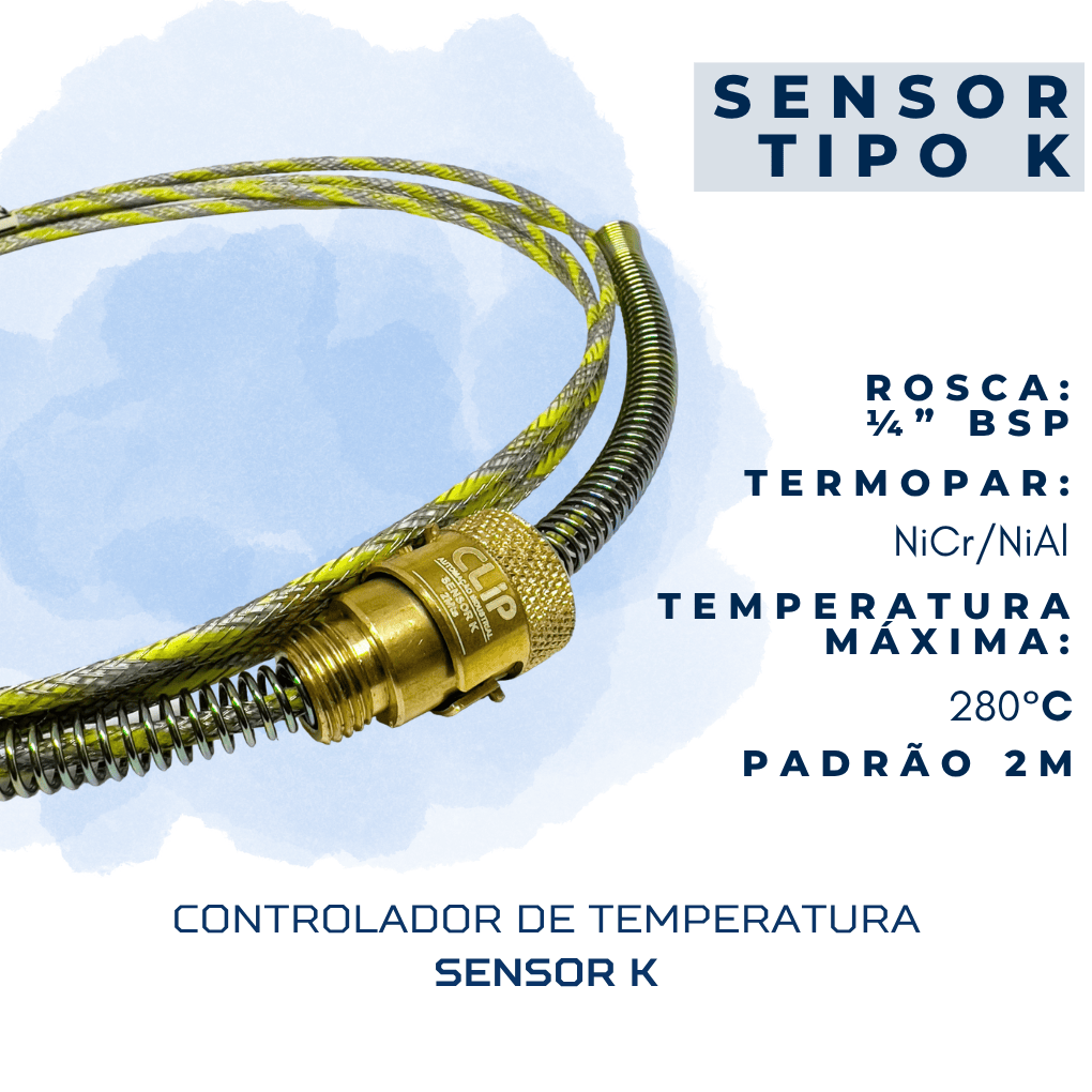 SENSOR DE TEMPERATURA TIPO K