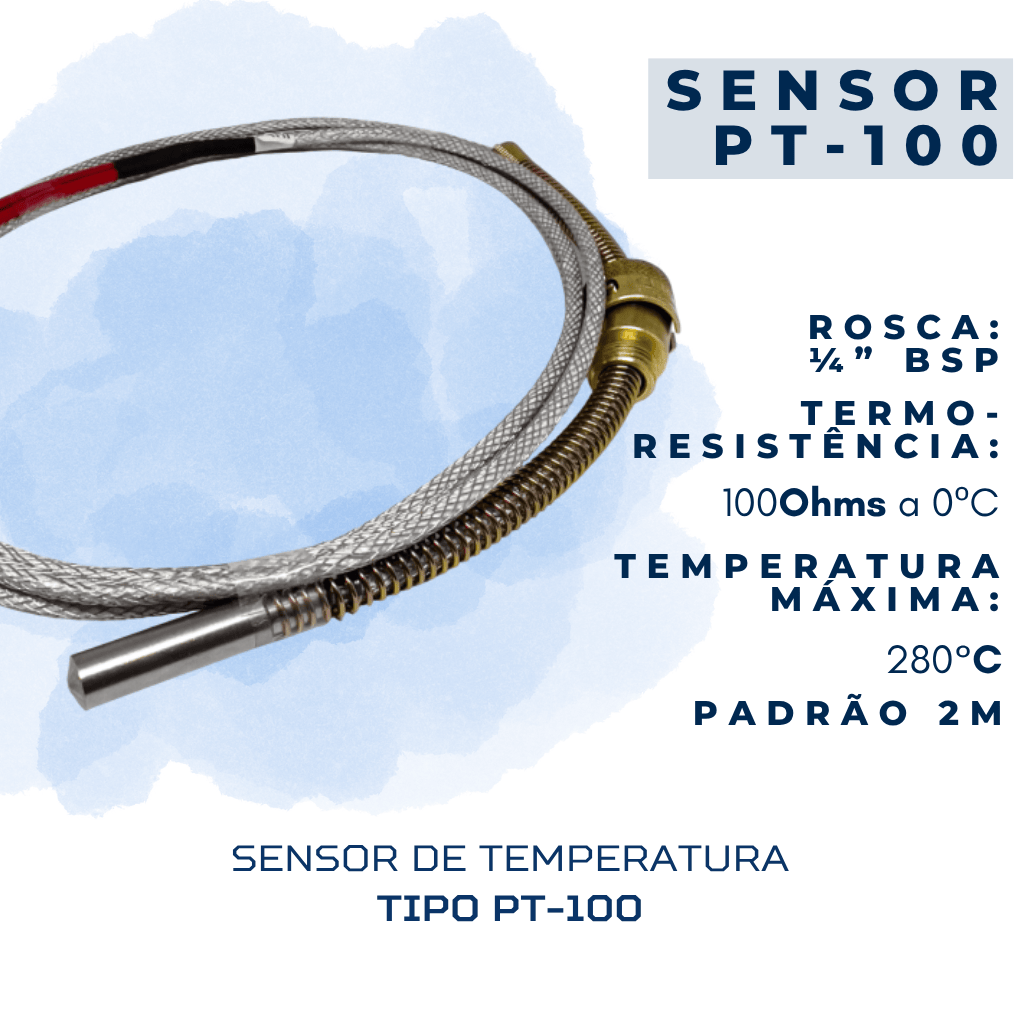 SENSOR DE TEMPERATURA TIPO PT-100