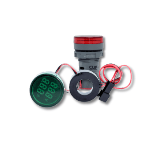 VOLTI AMPERÍMETRO DIGITAL 22MM - Miniatura 2