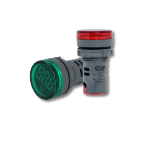 VOLTÍMETRO DIGITAL 22MM - Miniatura 2